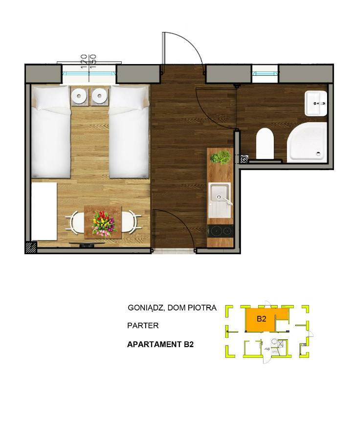 Dom Piotra Appartement Goniądz Buitenkant foto